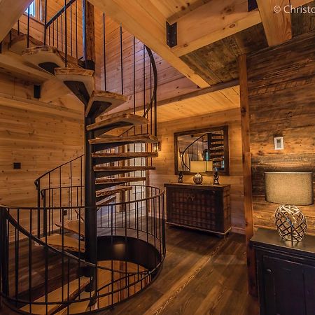 Chalet Tao Par Les Chalets Spa Canada ラ・マルベー エクステリア 写真